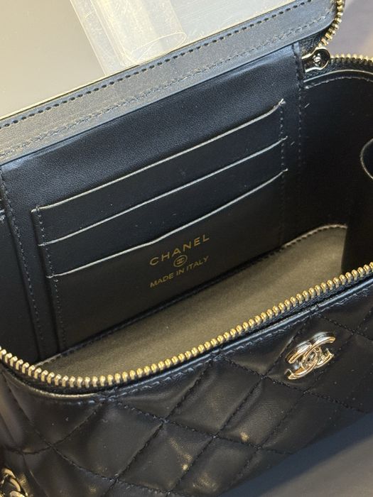 Жіноча Сумка Chanel lambskin шкіряна бочонок (оплата при отримані)