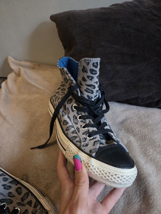 Converse All Star trampki tenisówki conversy panterka 39, raz założone