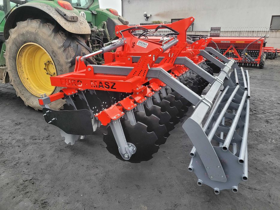 Brona Talerzowa Agregat Składana hydraulicznie EURO-MASZ Promocja raty