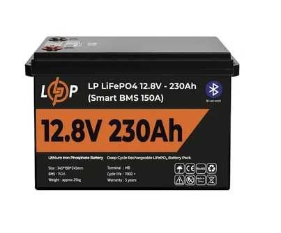 Акумулятор LogicPower LP LiFePO4 для ДБЖ 12V 230 Ah