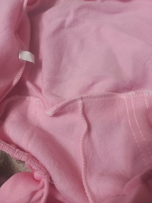 Спортивный комбинезон для собак на флисе Adidog, розовый