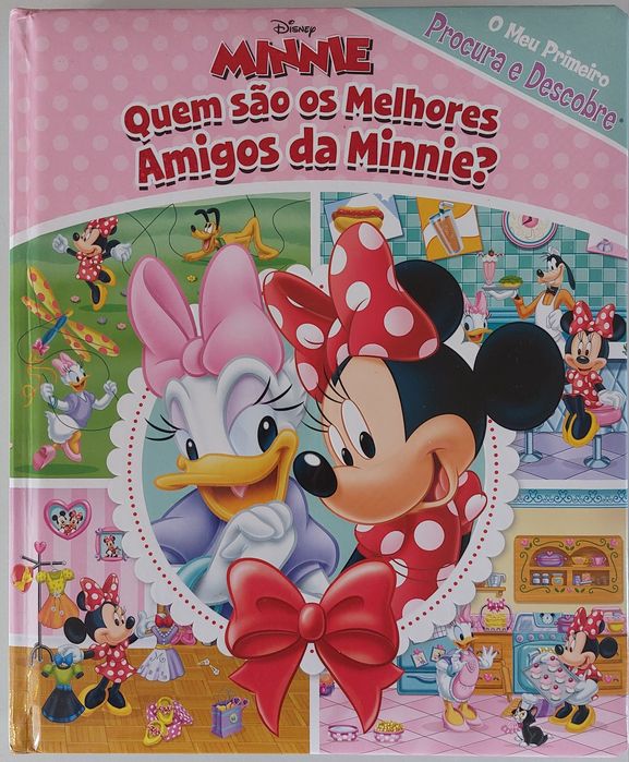 Livro Grande "Quem são os Melhores Amigos da Minnie" - Estimado