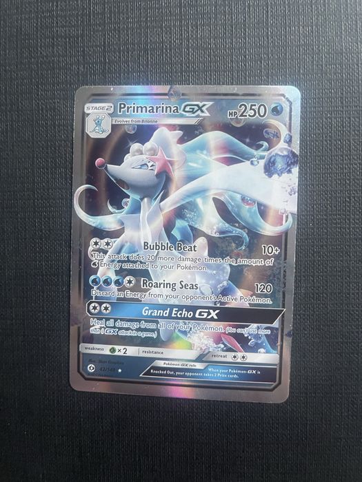 Pokemon Primarina Gx