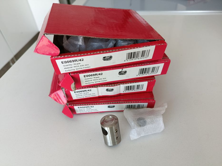 Peças inox para corrimão inox