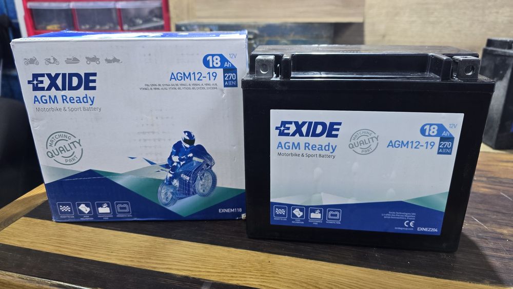 Акумулятор EXIDE YTX20L-BS новий