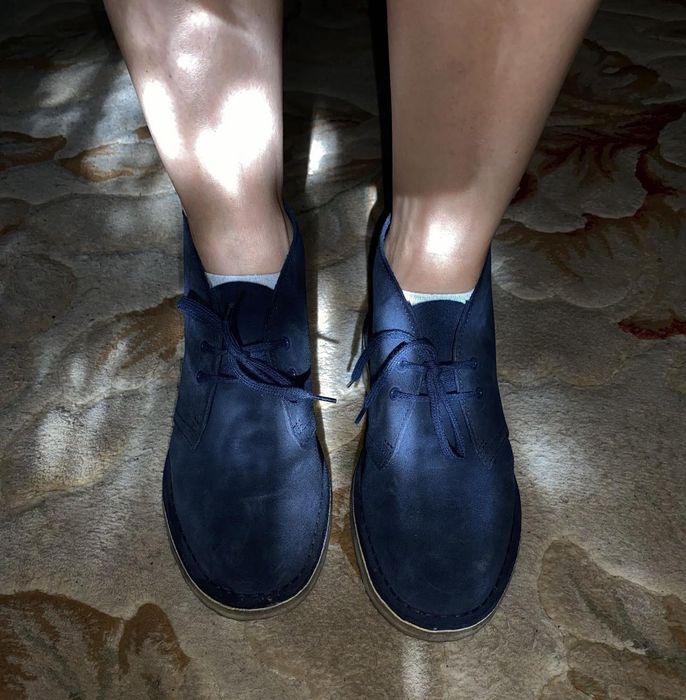 Туфли натуральная замша