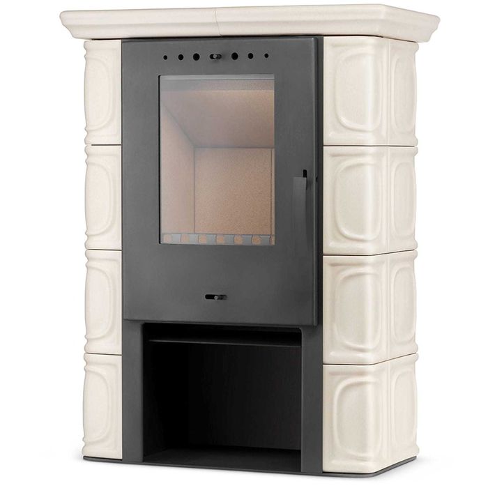 Piec kaflowy koza ELDUR cappuccino ECO Design 2022