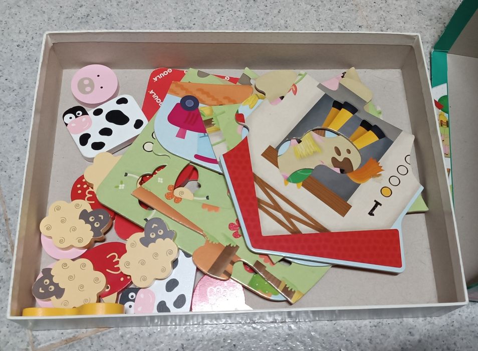 Puzzle contar até 5