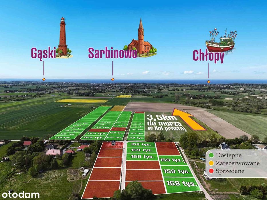 Działka nad morzem