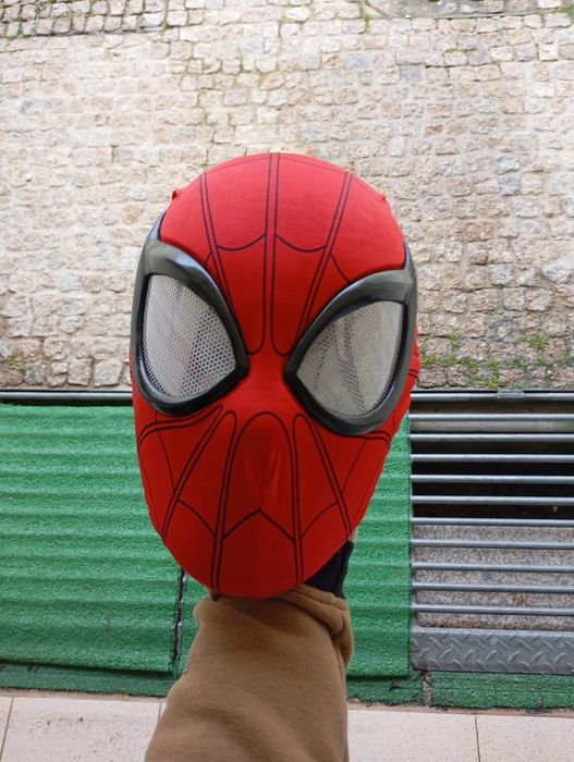 Máscara do homem aranha