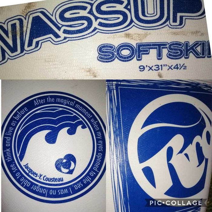 Semente 6.8 Malibu evolution funboard prancha de surf nsp FCS