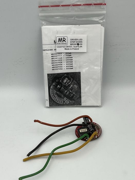 Driver sterownik LED MR2007V09