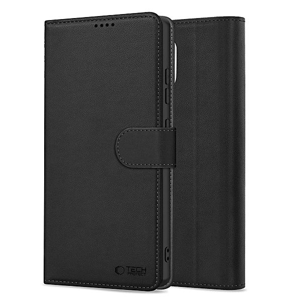 Etui Tech-Protect Wallet na Samsung Galaxy S25 - czarne