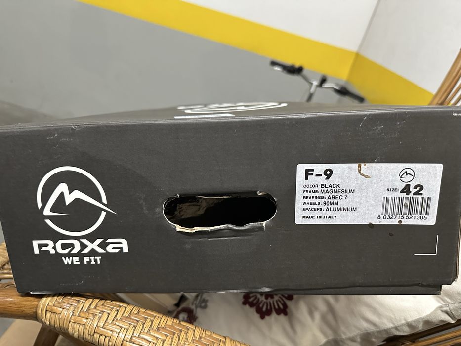 Patins em linha n42 - roxa we fit - novos. estrear -