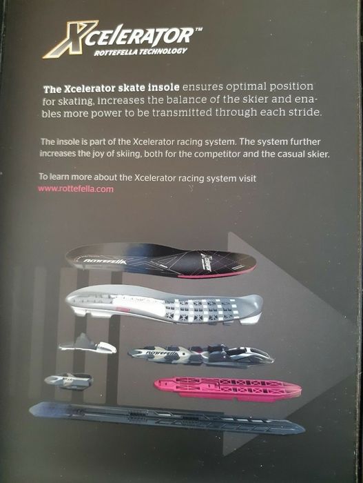 Wkładki Rottefella do butów do narciarstwa biegowego, 37/38
