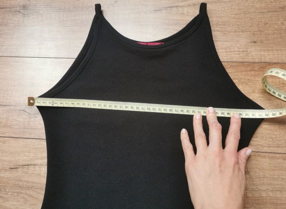 Sukienka mała czarna boohoo 34 XS mini