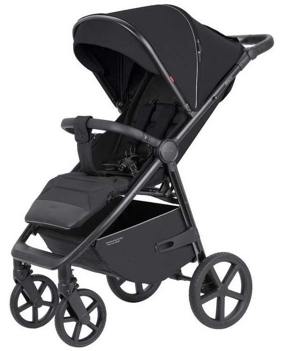 Carrello Bravo Plus 2024 Jet Black Wózek Spacerowy do 22 kg