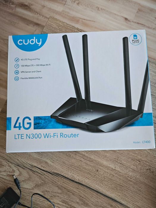Router 4G Cudy New LT400 LTE64586163245058121