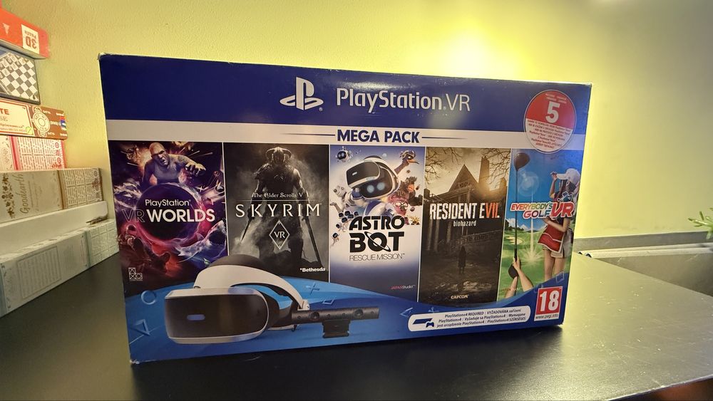 Playstation VR 1  Mega Pack 5 -  zestaw do VR! - odbior osobisty