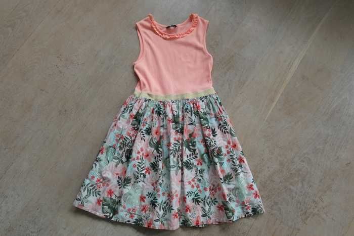 Sukienka letnia; łąka; 140-146cm; 10-11l; GEORGE