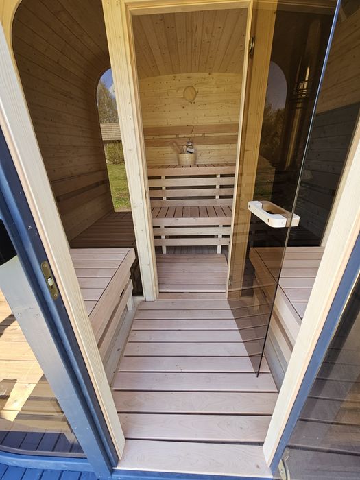 Sauna ogrodowa 3x2.2m