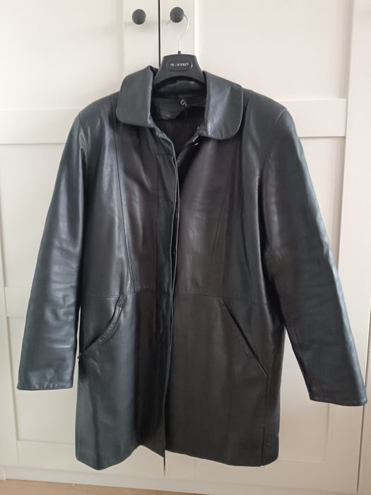 Kurtka skórzana damska L