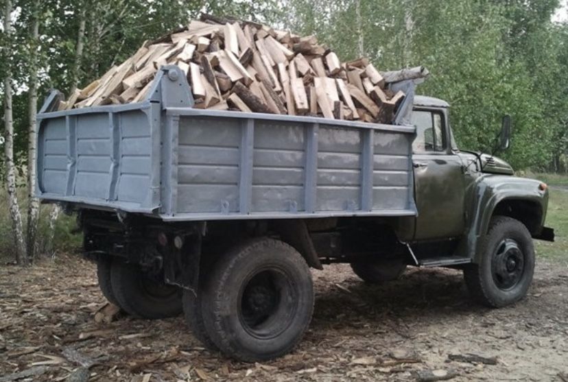 Дрова твердої породи.