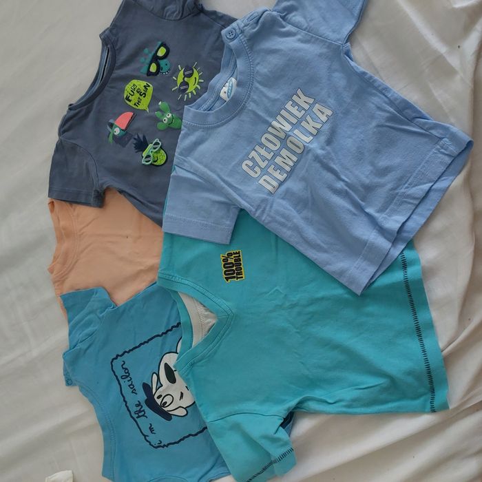 Zestaw 5 T-shirtów chłopięcych 74 bawełna Cool Club Disney
Zestaw 5 T-shirtów chłopięcych 74 bawełna Cool Club Disney