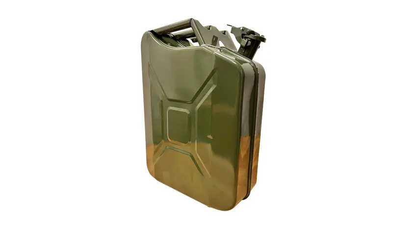 Каністра металева 20 л (79020)! Сертифікована! Довговічна! Нова!