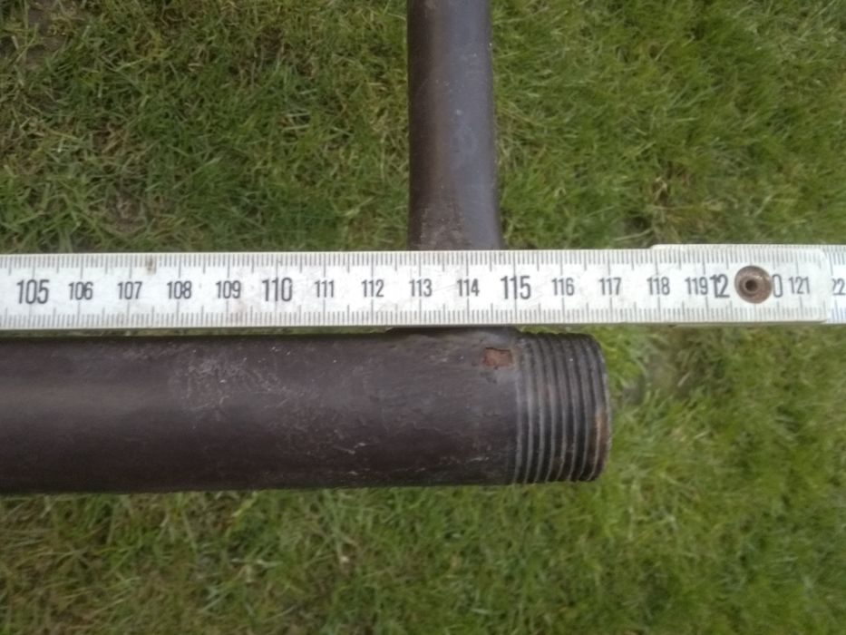 Drabinka dachowa stalowa spawana gruba długa 115cm x 40 cm