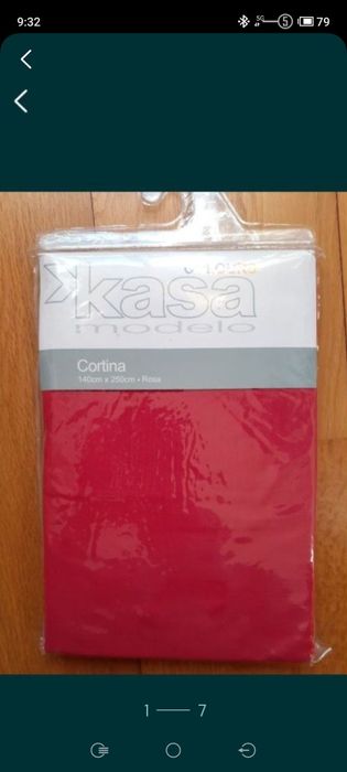 Vários cortinados e acessórios de montagem*