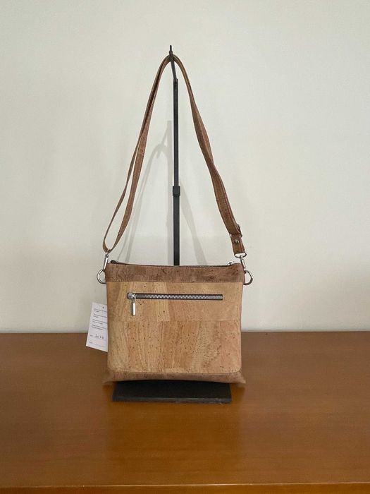 Mala tiracolo de cortiça nova para mulher