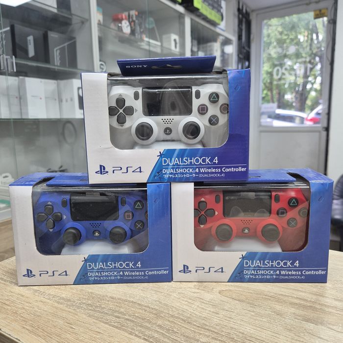 Геймпад Sony DualShock 4 V2 White/Red/Blue Нові! Оригінал! Магазин!