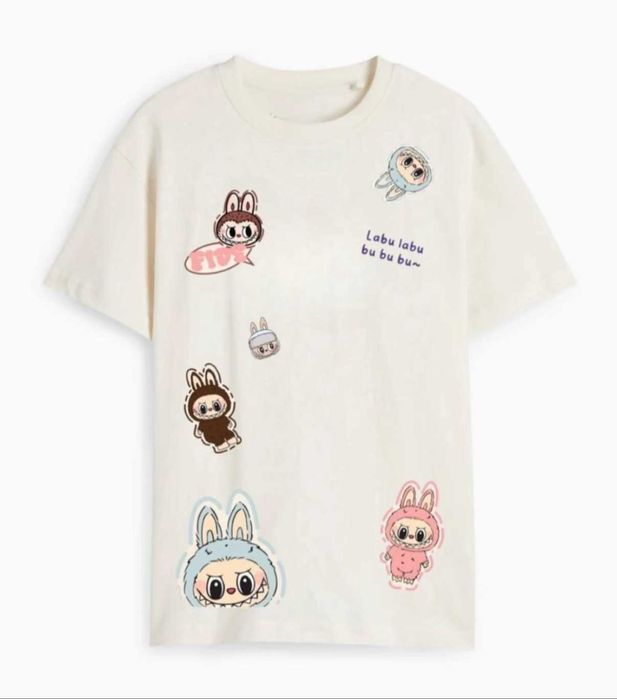 Футболки з labubu на дівчинку від 5 до 14 років