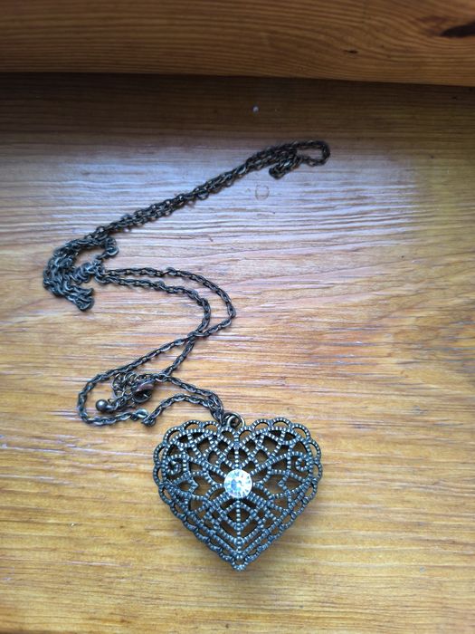 Винтажная цепочка с кулоном