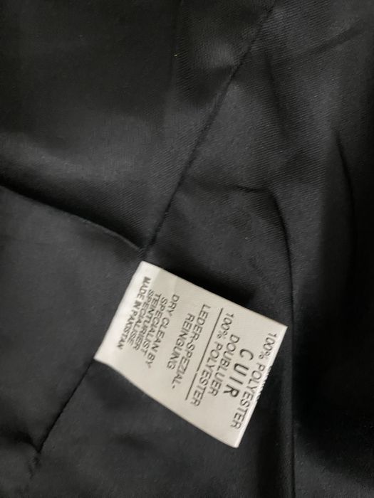 Blazer em pele genuina