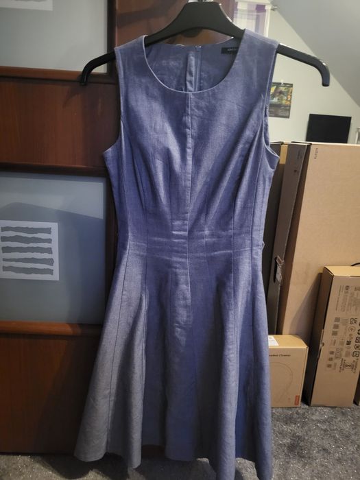 sukienka Orsay kolor jeans