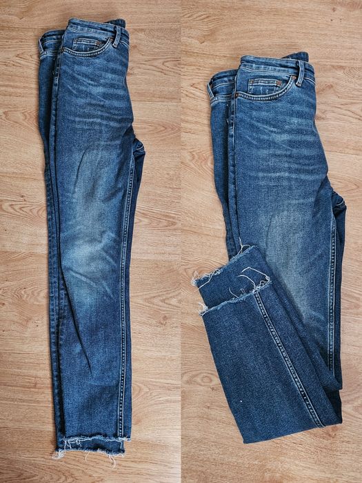 Jeansy h&M rurki