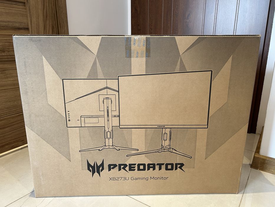 Monitor ACER Predator XB273UX2BMIIPRX 27" 2560x1440px IPS 210Hz  NOWY!!!