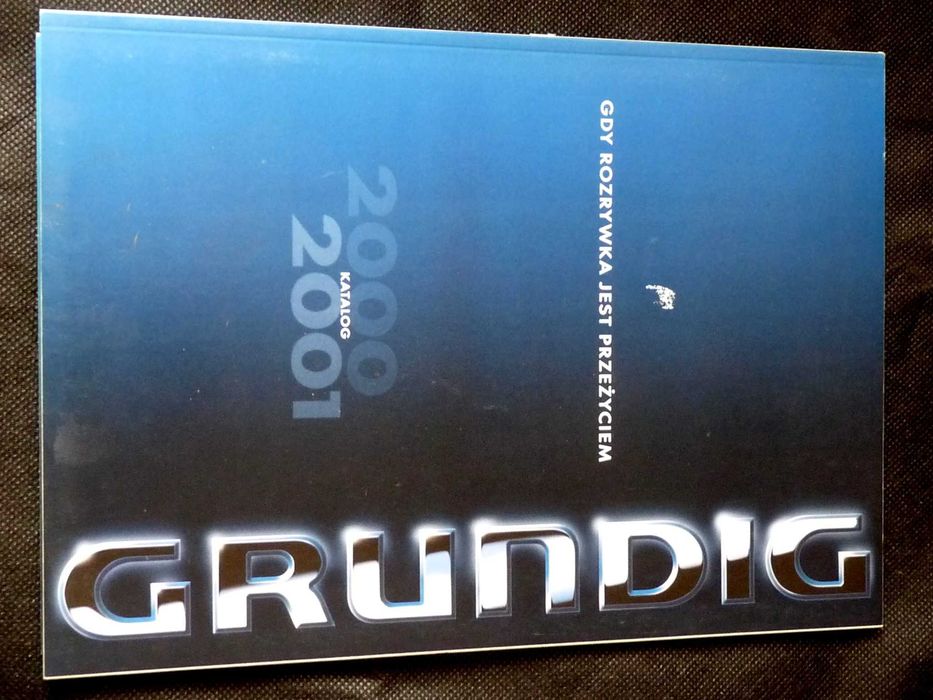 Katalog Audio/Video Grundig 2000/2001