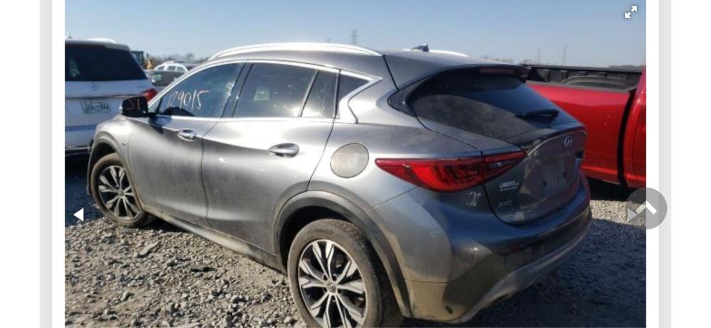 Двері Infiniti QX 30 передні задні ліві праві левые оригінал ідеал