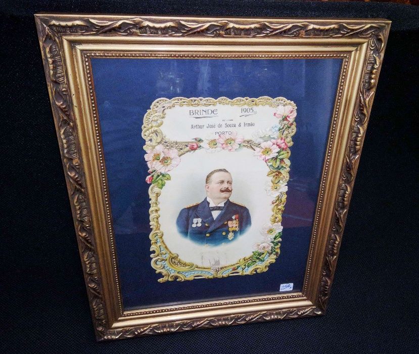 Retrato Moldurado Rei D. Carlos