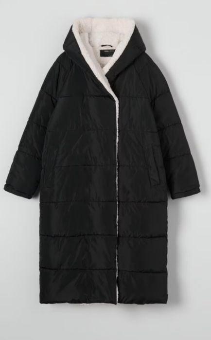 Зимова жіноча куртка пуховик зимове пальто sinsay батал