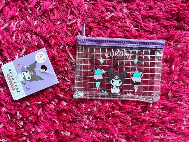 Kuromi Sanrio Hello Kitty mały portfelik portmonetka