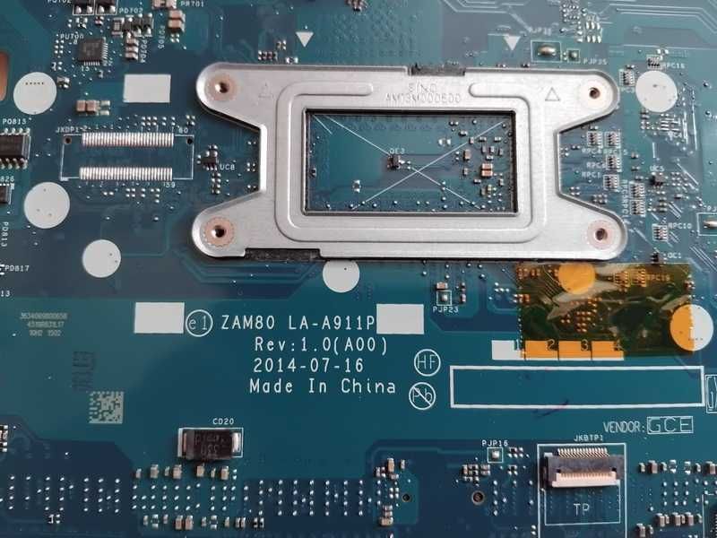 материнка Dell Latitude E5550 ZAM80 LA-A911P Rev:1.0 (A00) =донор=