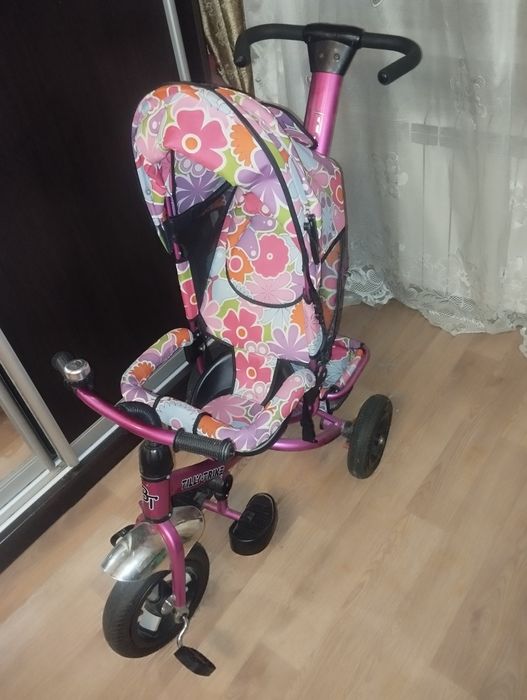 Дитячий велосипед з батьківською ручкою