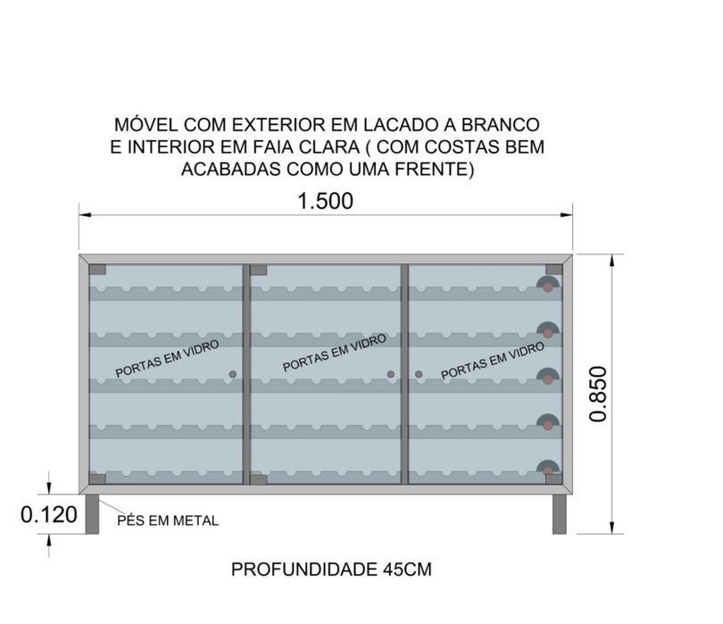 Vendo garrafeira
