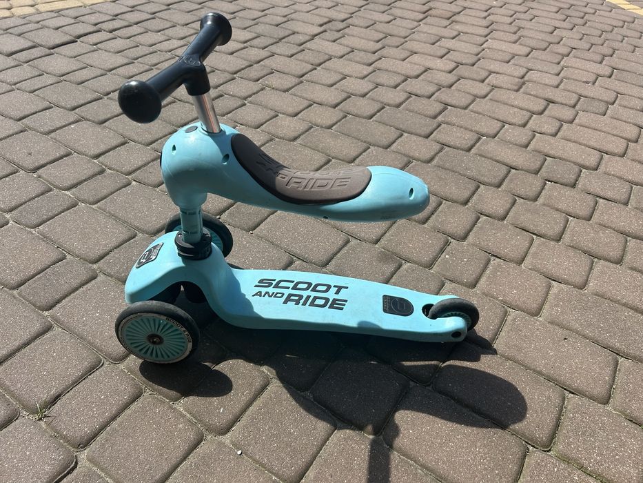 Jeździk hulajnoga 2w1 Scoot and ride