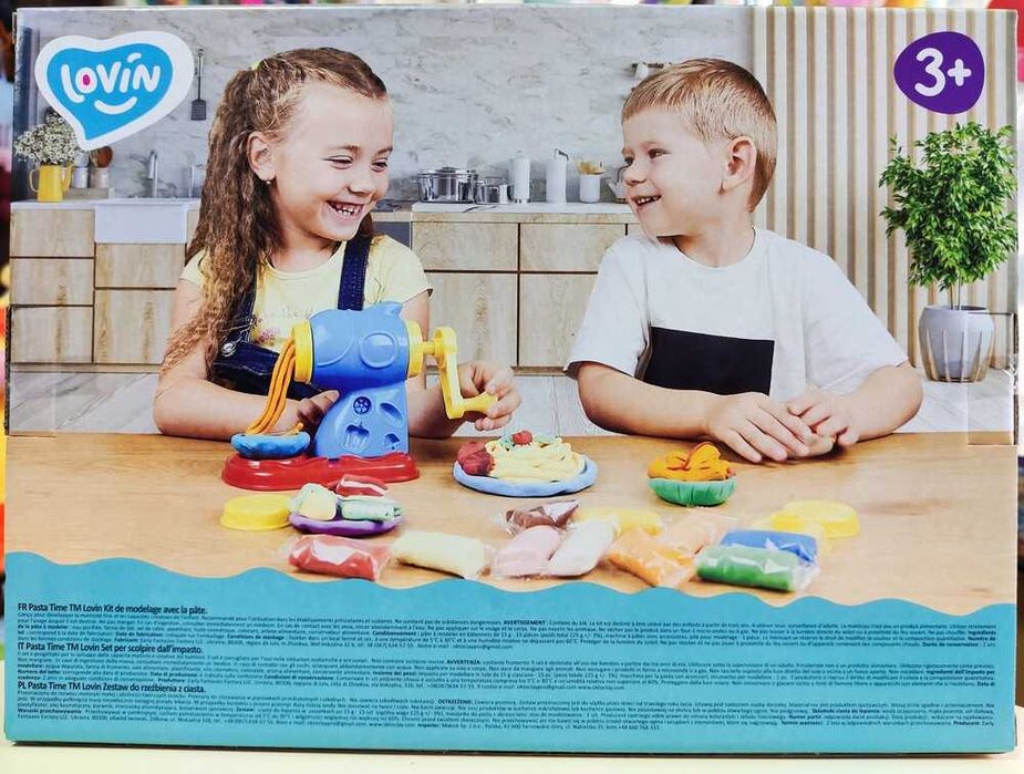 Набір для ліплення з тістом Фабрика макарон 41195 Pasta Time TM Lovin