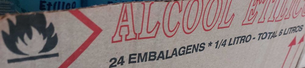 Álcool etílico a 96 % - (250 ml)